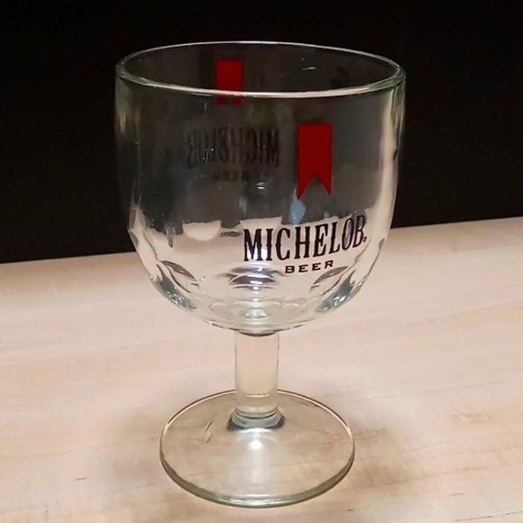 Vintage "Michelob" Dimpled Beer Goblet - Picture 1 of 2